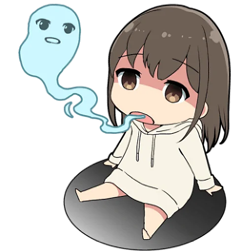 😵 Стикер «Парка Девочки 2» для Telegram