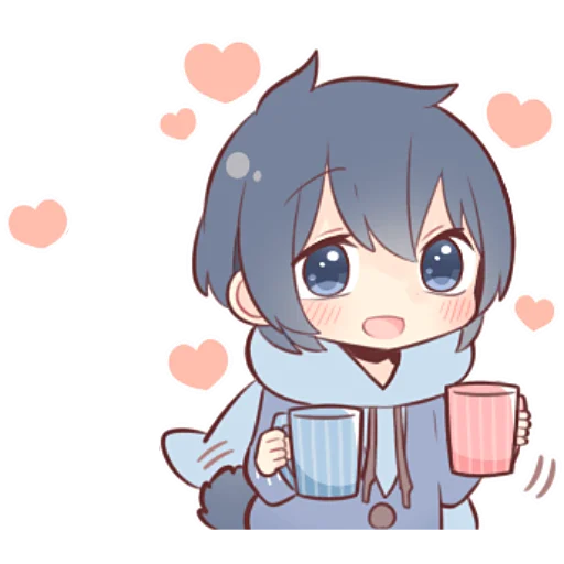 ☕ Стикер «Парные-кун» для Telegram