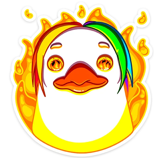 🔥 Стикер «Попугусь» для Telegram