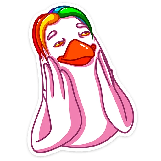 ☺️ Стикер «Попугусь» для Telegram