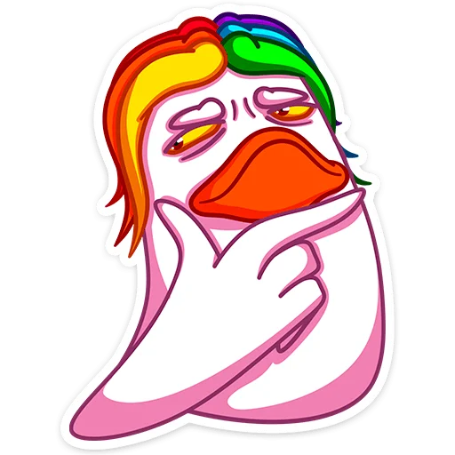 🤔 Стикер «Попугусь» для Telegram