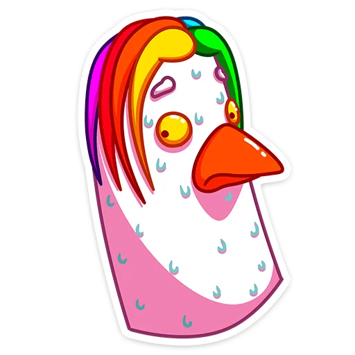 😅 Стикер «Попугусь» для Telegram