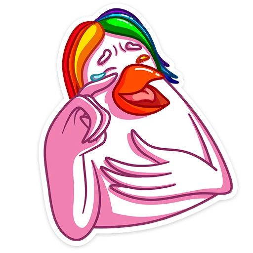 😢 Стикер «Попугусь» для Telegram