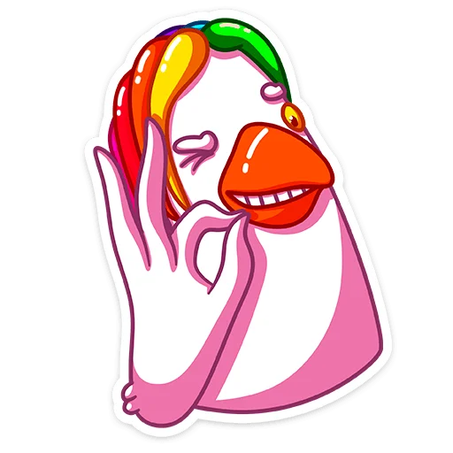 👌 Стикер «Попугусь» для Telegram