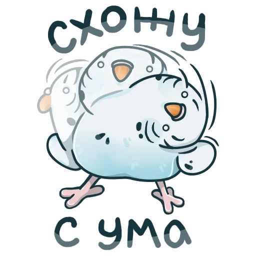 🤪 Стикер «Попуг Пупсик» для Telegram