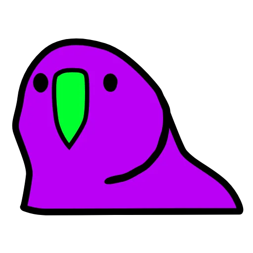 😃 Стикер «parrot» для Telegram