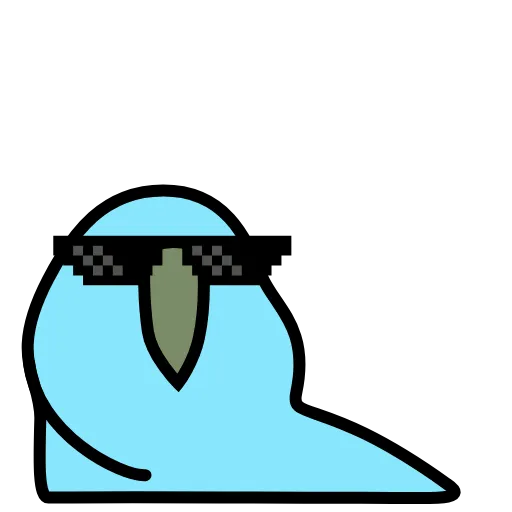 😎 Стикер «parrot» для Telegram