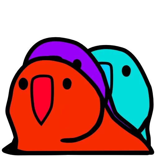 👪 Стикер «parrot» для Telegram