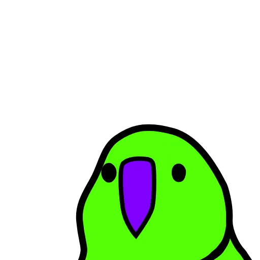 👋 Стикер «parrot» для Telegram