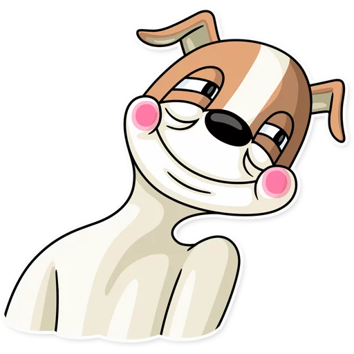 ☺️ Стикер «Party Dog» для Telegram
