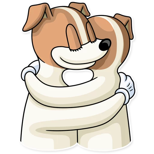 ☺️ Стикер «Party Dog» для Telegram