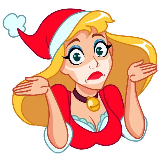 🤷‍♀️ Стикер «Party Girl» для Telegram
