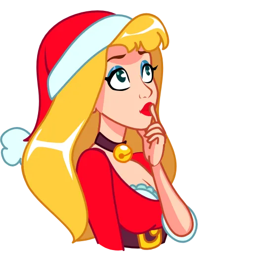 🤔 Стикер «Party Girl» для Telegram