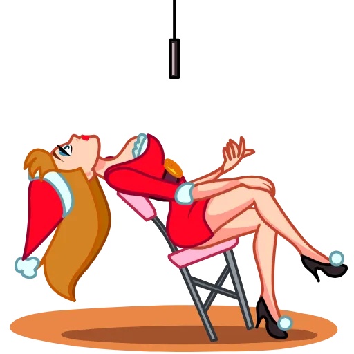 🚿 Стикер «Party Girl» для Telegram
