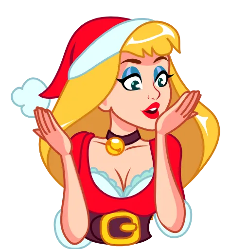 😘 Стикер «Party Girl» для Telegram