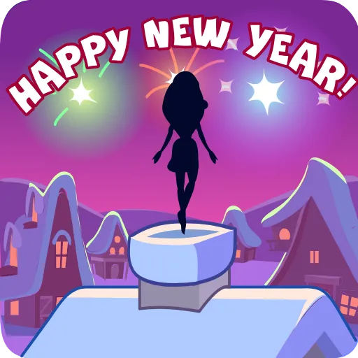 🎉 Стикер «Party Girl» для Telegram