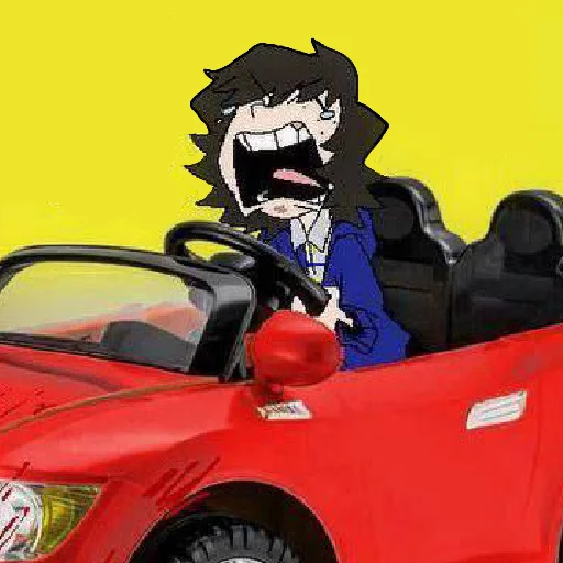 🚗 Стикер «Вил с тарелкой» для Telegram