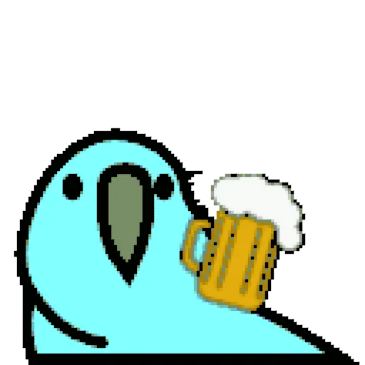 🦜 Стикер «Party Parrot Animated 2» для Telegram