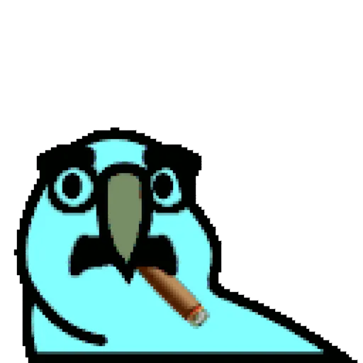 🦜 Стикер «Party Parrot Animated 2» для Telegram