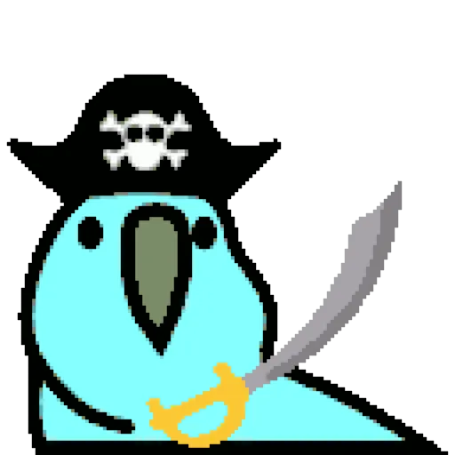 🦜 Стикер «Party Parrot Animated 2» для Telegram