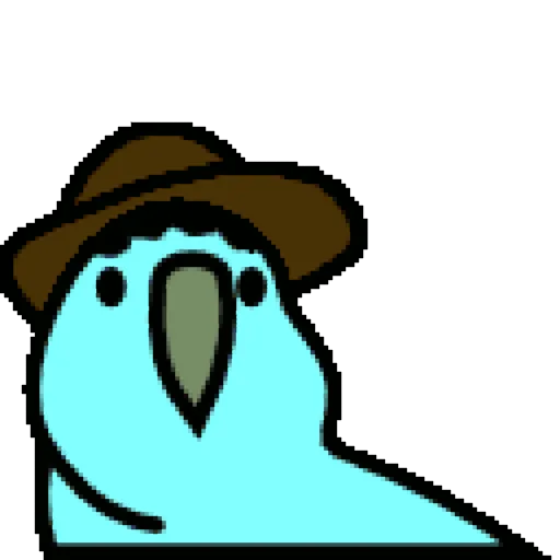 🦜 Стикер «Party Parrot Animated 2» для Telegram