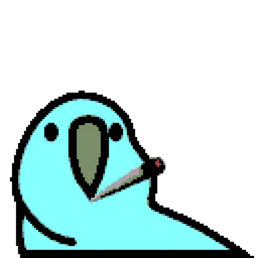 🦜 Стикер «Party Parrot Animated 2» для Telegram