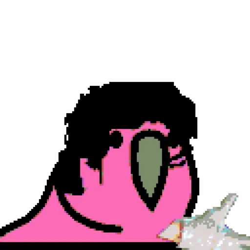 🦜 Стикер «Party Parrot Animated 2» для Telegram