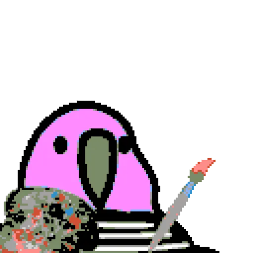 🦜 Стикер «Party Parrot Animated 2» для Telegram