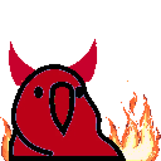 🦜 Стикер «Party Parrot Animated 2» для Telegram