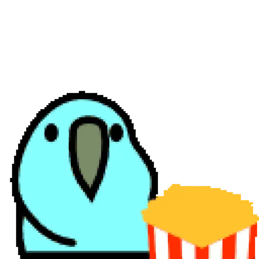 🦜 Стикер «Party Parrot Animated 2» для Telegram