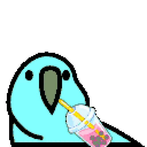🦜 Стикер «Party Parrot Animated 2» для Telegram