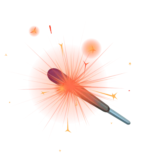 🎇 Эмодзи «Party Sparkler» для Telegram