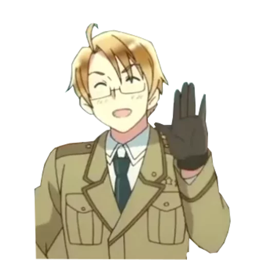 🇺🇸 Стикер «Hetalia is love» для Telegram