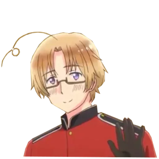 🇨🇦 Стикер «Hetalia is love» для Telegram
