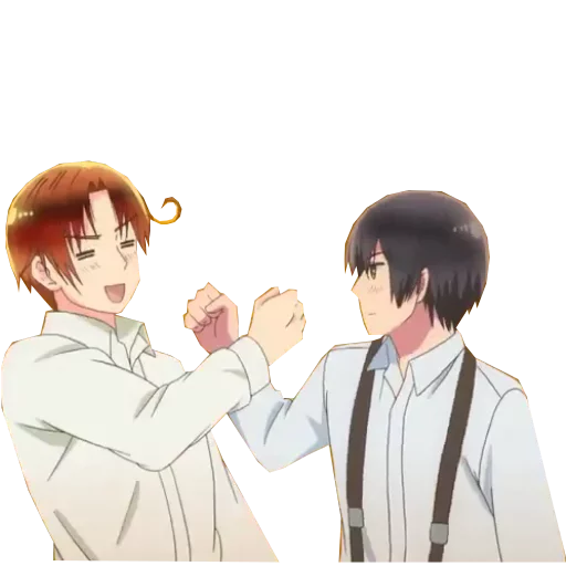 🙆 Стикер «Hetalia is love» для Telegram