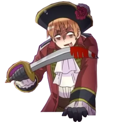 💀 Стикер «Hetalia is love» для Telegram