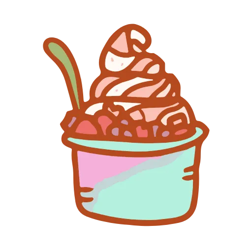 🍨 Эмодзи «pastel» для Telegram