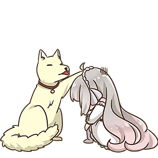 🐶 Стикер «Пастель и Сом Хма» для Telegram