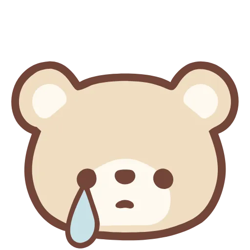 Стикер 17 Hd Pastel Bear
