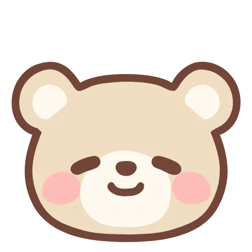Стикер 7 Hd Pastel Bear