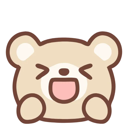 Стикер 9 Hd Pastel Bear