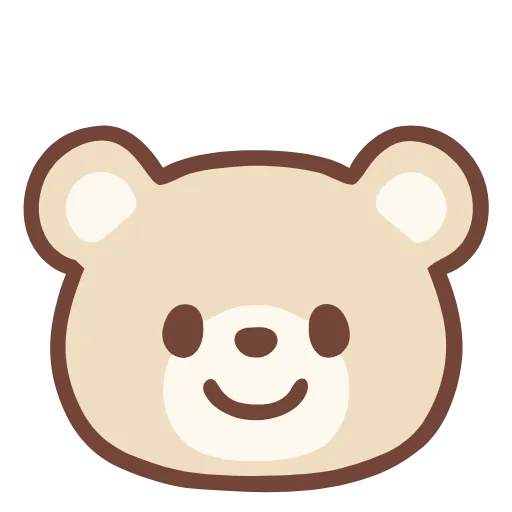 Стикер 11 Hd Pastel Bear