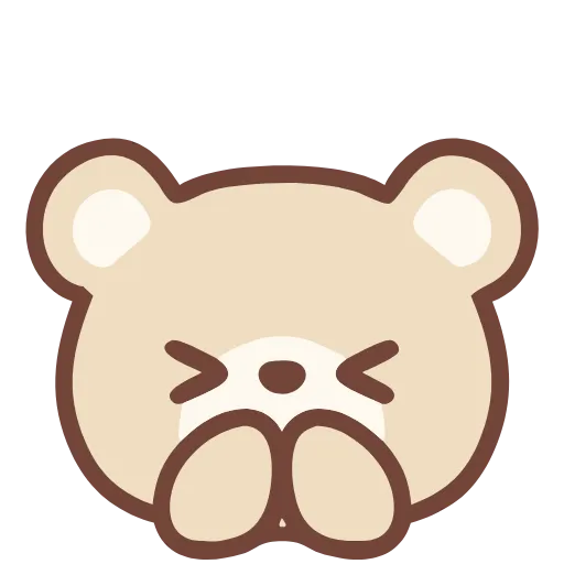 Стикер 19 Hd Pastel Bear