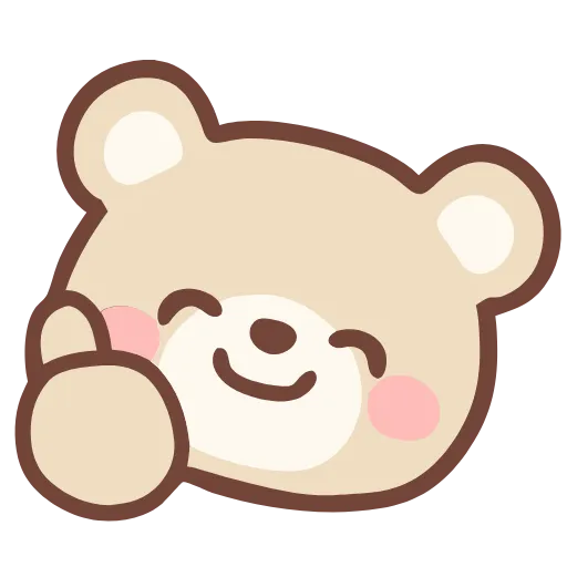 Обложка набора Hd Pastel Bear