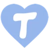 🅰️ Эмодзи «Синие буквы-сердечки, таблички с фразами, иконки» для Telegram