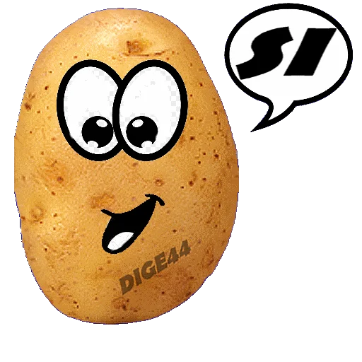 👍 Стикер «PATATE» для Telegram