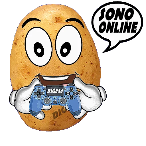 👾 Стикер «PATATE» для Telegram