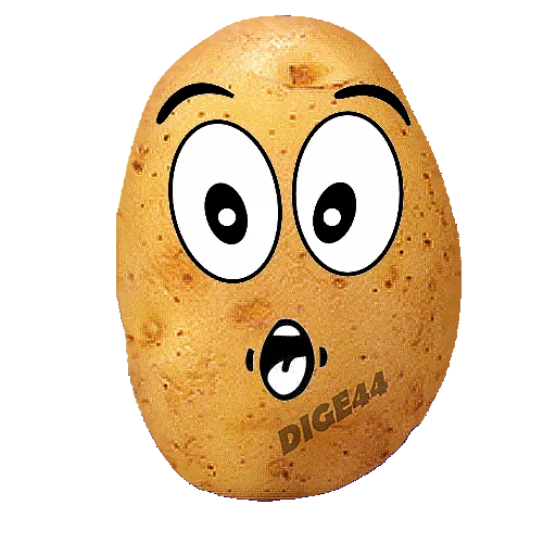 😲 Стикер «PATATE» для Telegram