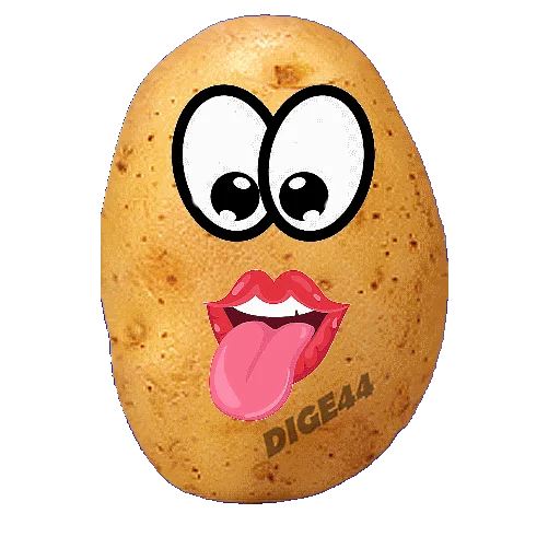 😛 Стикер «PATATE» для Telegram