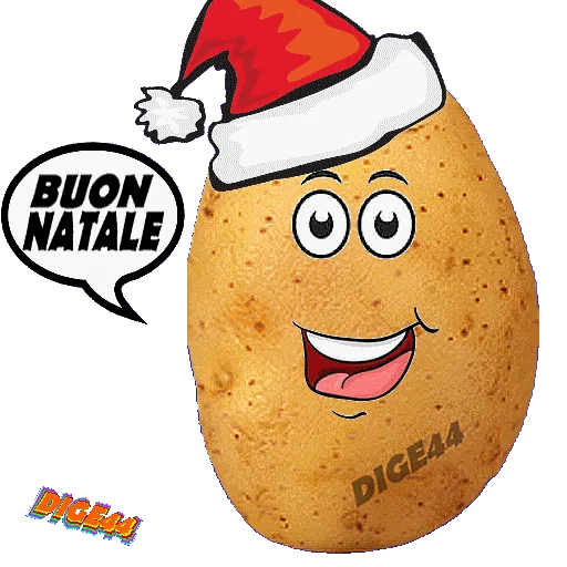 🎅 Стикер «PATATE» для Telegram